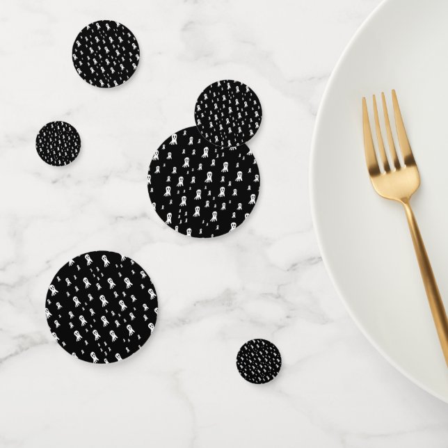 Dark Halloween Ghosts  Confetti (Group)