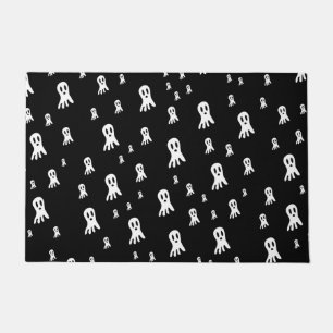 Dark Halloween Ghosts  Doormat