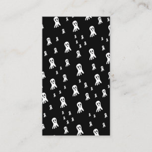 Dark Halloween Ghosts Enclosure Card