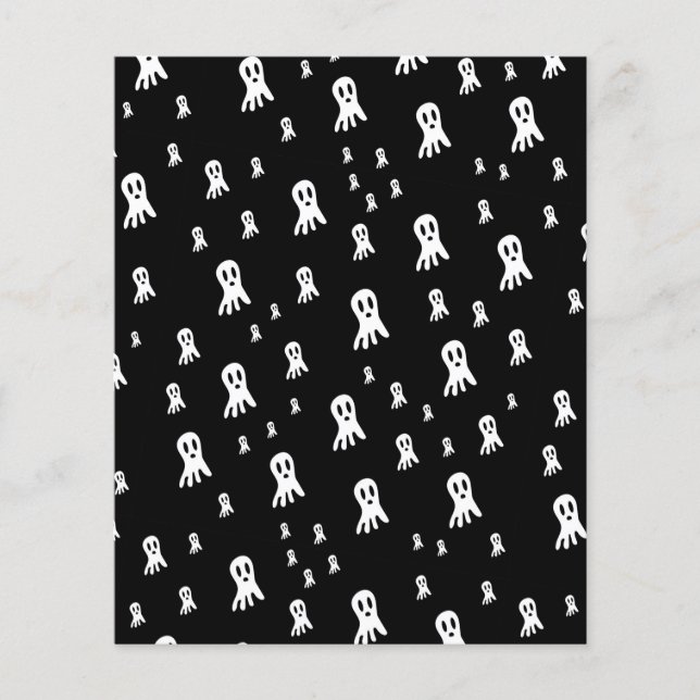 Dark Halloween Ghosts  Flyer (Front)