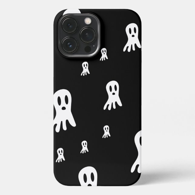 Dark Halloween Ghosts  iPhone Case (Back)