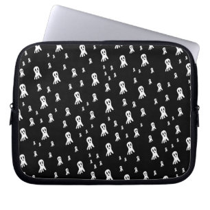 Dark Halloween Ghosts Laptop Sleeve