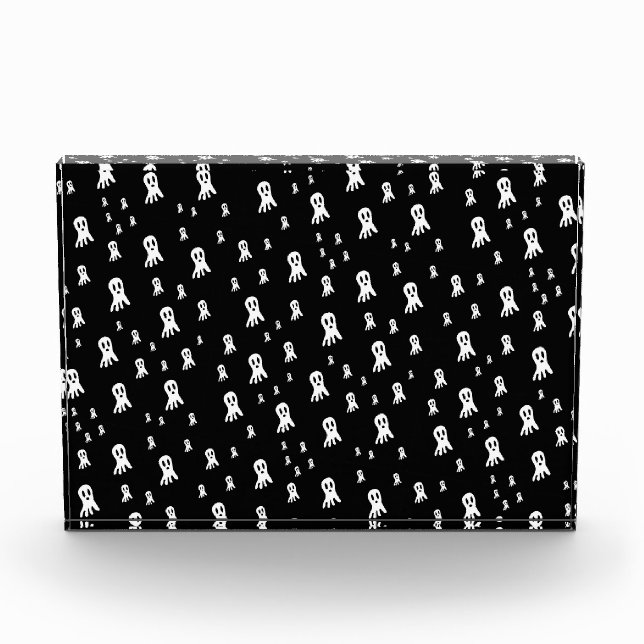 Dark Halloween Ghosts  Photo Block (Front)