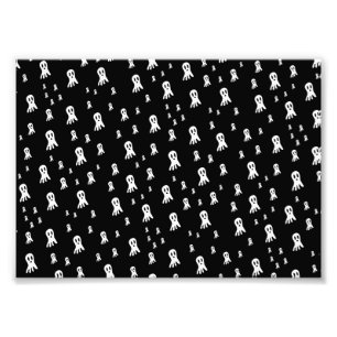 Dark Halloween Ghosts Photo Print