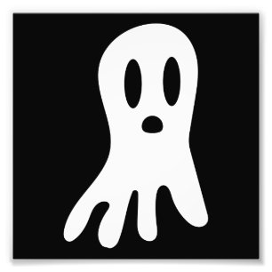 Dark Halloween Ghosts  Photo Print