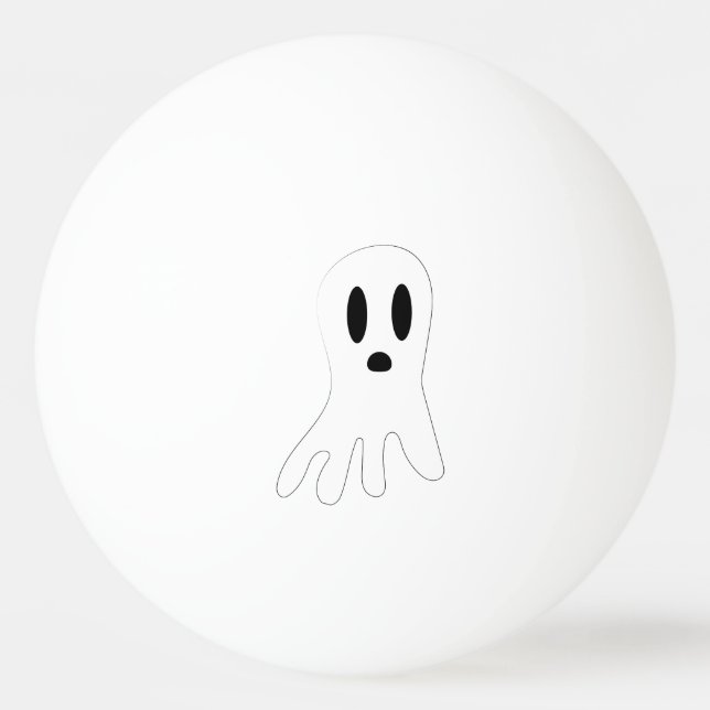 Dark Halloween Ghosts  Ping Pong Ball (Front)