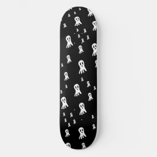 Dark Halloween Ghosts  Skateboard