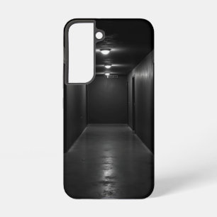 Dark hallway in perspective view samsung galaxy case
