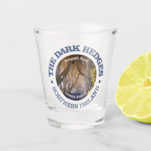 Dark Hedges (rd) Shot Glass