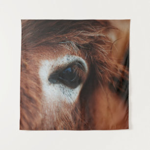 DARK HORSE EYE TAPESTRY
