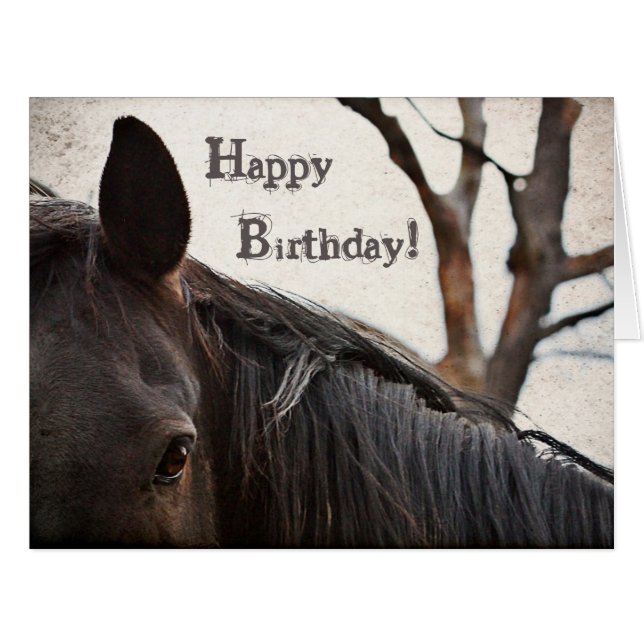 Dark Horse Happy Birthday Big Card (Front Horizontal)