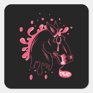 Dark Horse Square Sticker