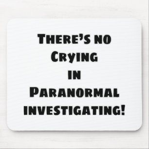 dark, humour, national paranormal day, ghost, spir mouse pad