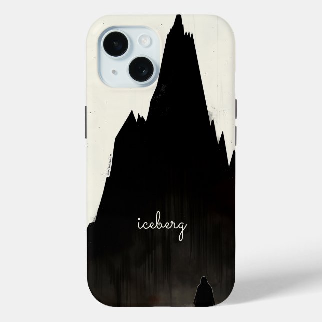 Dark Iceberg Case-Mate iPhone Case (Back)