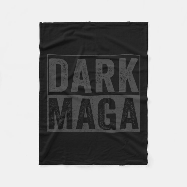 Dark In Black Edition Dark  Fleece Blanket (Front)