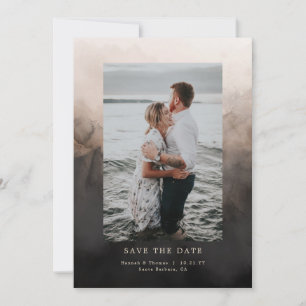 Dark Ink Wedding Save the Date
