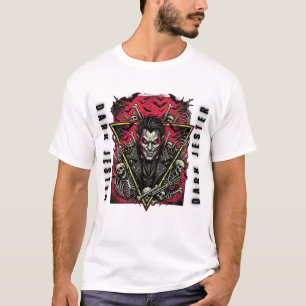 Dark Jester Cursed Clown Horror Streetwear T-Shirt