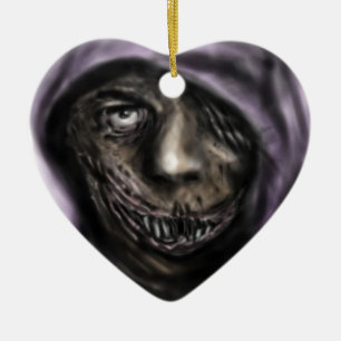 Dark Joker Ceramic Tree Decoration