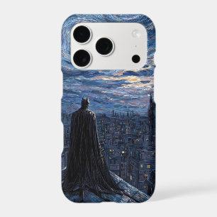 Dark Knight Inspired Starry Night Phone Case Art
