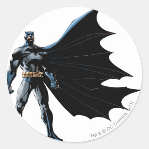 Dark Knight Night Classic Round Sticker