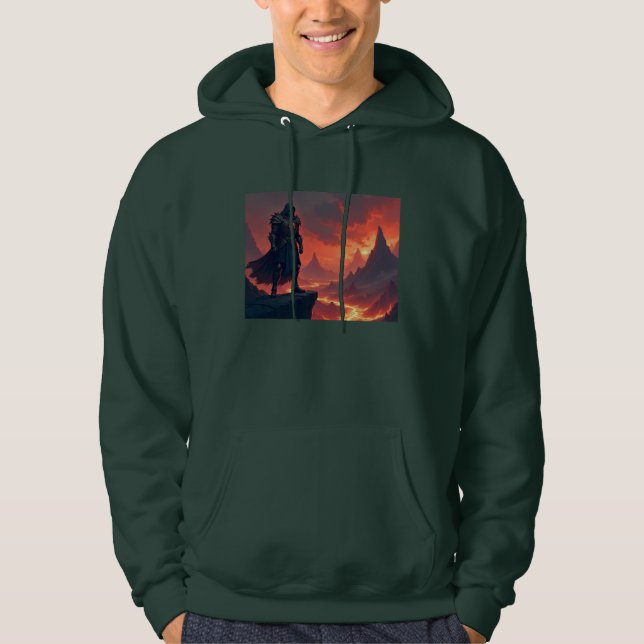 Dark Knight of Flame Hoodie (Front)