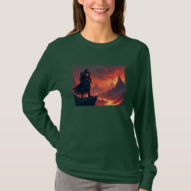 Dark Knight of Flame T-Shirt (Front)