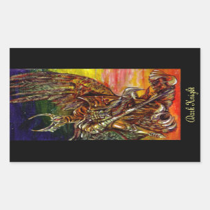 Dark Knight Rectangular Sticker