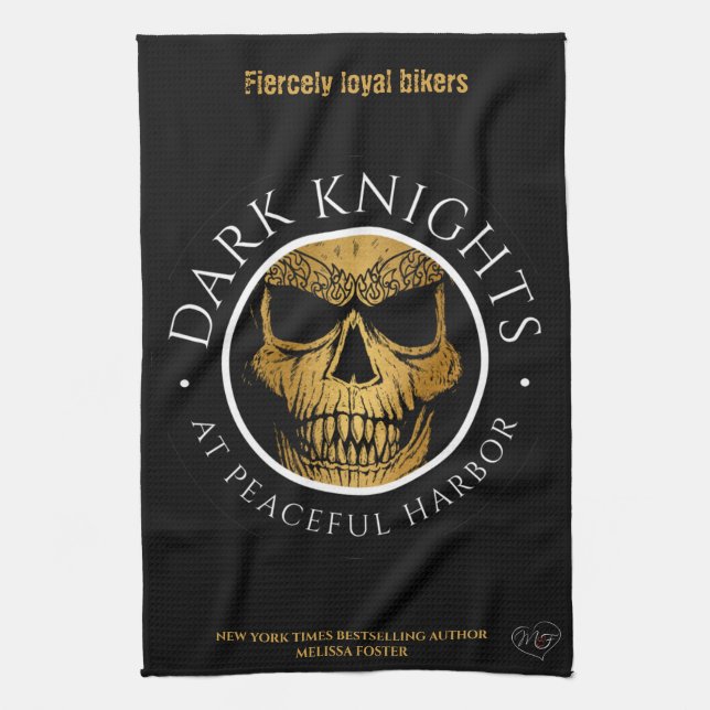 Dark Knights Logo kitchen towel (Vertical)
