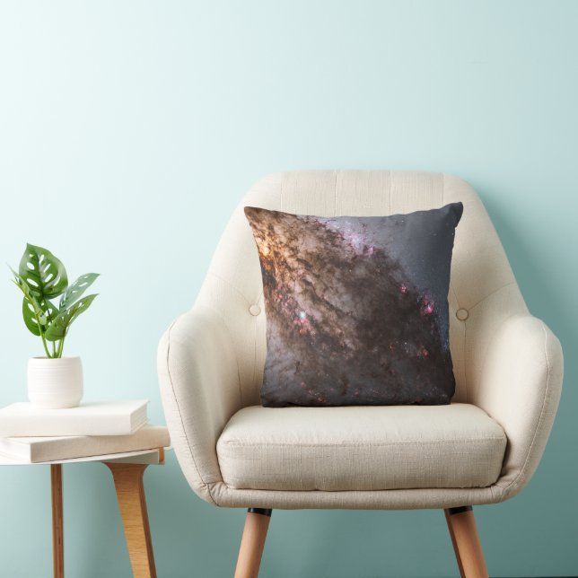 Dark Lanes Of Dust Crisscross Centaurus A Galaxy. Cushion (Chair)