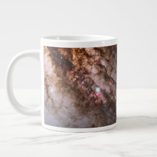 Dark Lanes Of Dust Crisscross Centaurus A Galaxy. Large Coffee Mug