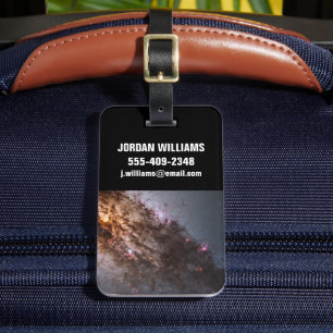 Dark Lanes Of Dust Crisscross Centaurus A Galaxy. Luggage Tag