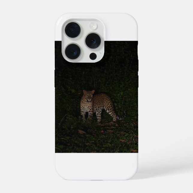 Dark Leopard Phone Case (Back)