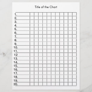 Dark line grid with numbers graph paper letterhead