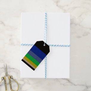 Dark lines gift tags