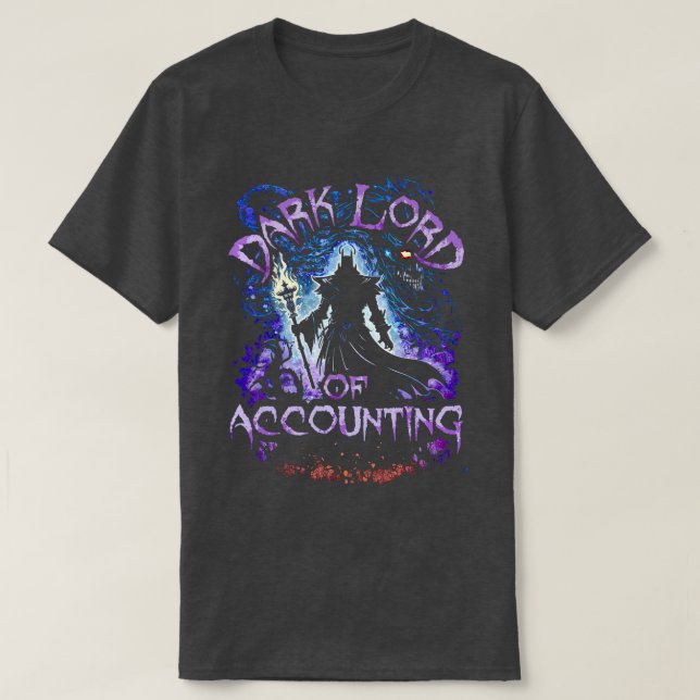 Dark Lord Accounting T-Shirt (Design Front)