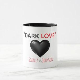 Dark Love Valentine's Day Cup & Mugs Custom Gifts