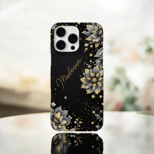 Dark Luxe Floral  iPhone 16 Pro Max Case