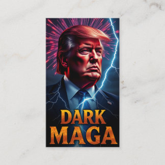 Dark MAGA Business Card