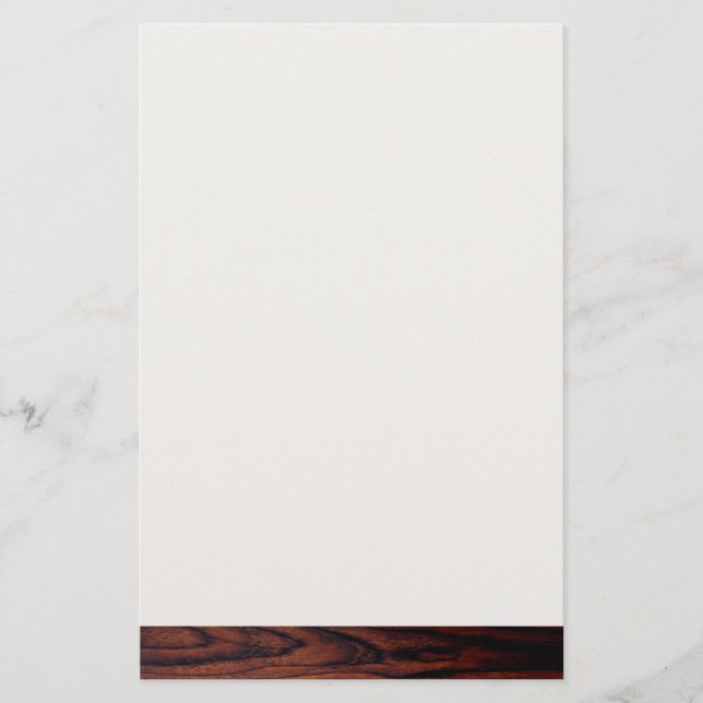 Dark Mahogany wood grain | brown wood pattern     Stationery (Front)