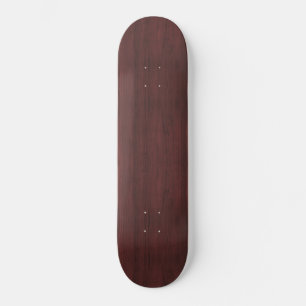 dark mahogany wooden roulette board skateboard