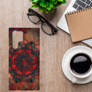 Dark Mandala- Boho Gothic Gift Samsung Galaxy Case