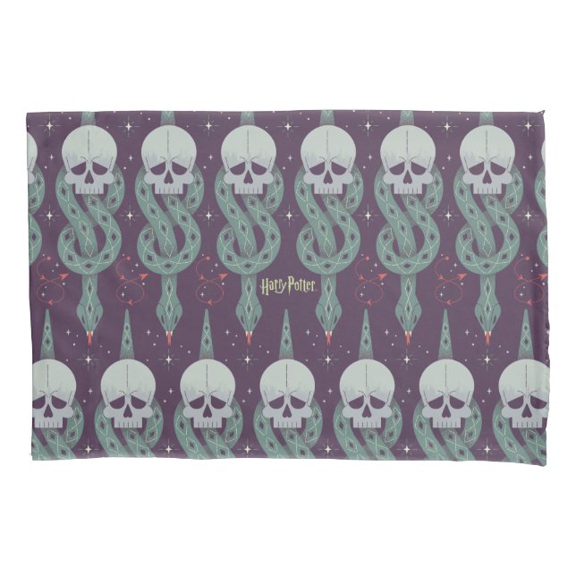 Dark Mark Geometric Icon Pattern Pillowcase (Front)