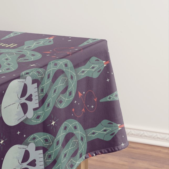 Dark Mark Geometric Icon Pattern Tablecloth (In Situ)