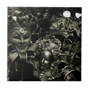 Dark Masquerade Ceramic Tile