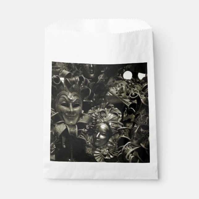 Dark Masquerade Masks Favour Bag (Front)
