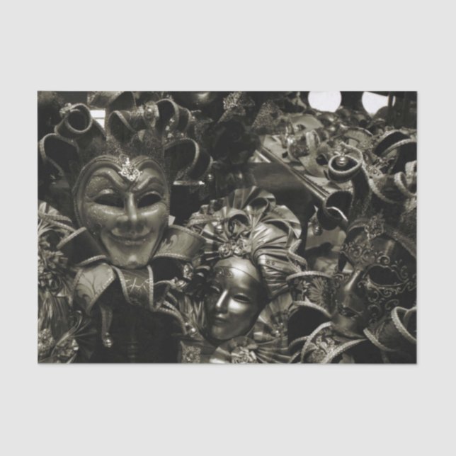 Dark Masquerade Tissue Paper (Front)