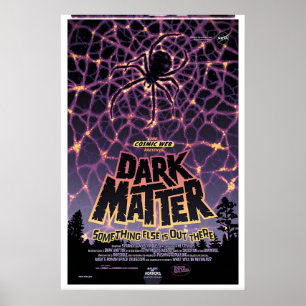 Dark Matter NASA Space Travel Poster Print  Galaxy