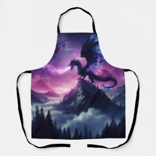 Dark, Mediaeval Ethereal Dragon Apron