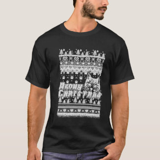 Dark Meowy Christmas funny T-Shirt