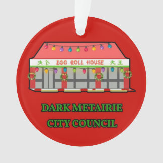Dark Metairie Christmas Ornament
